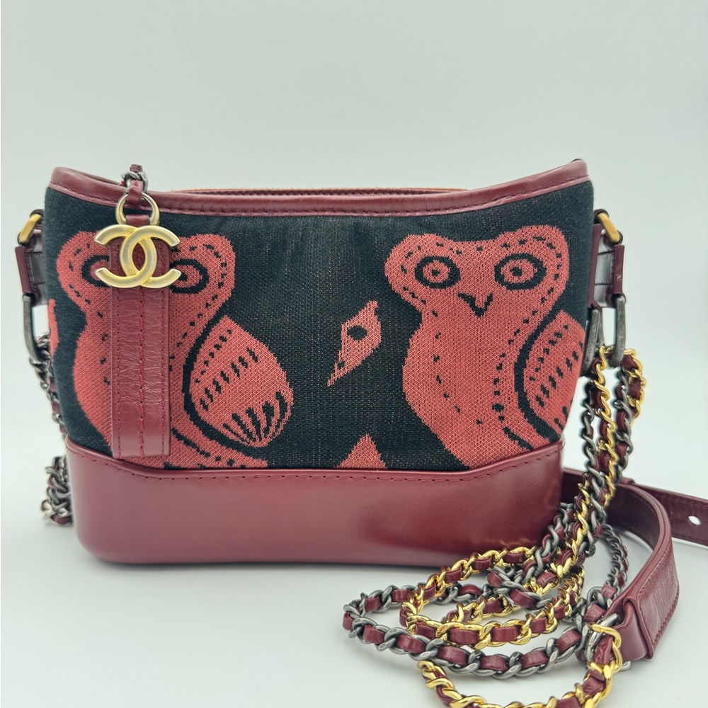 Chanel Small Gabrielle Owl Hobo from the Cruise 2018 Runway Collection.